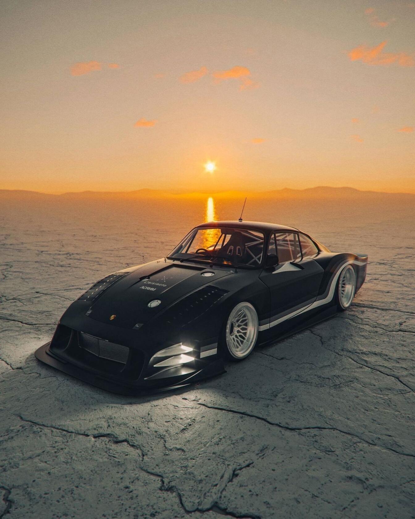 Авто Необычный проект Porsche Longtail